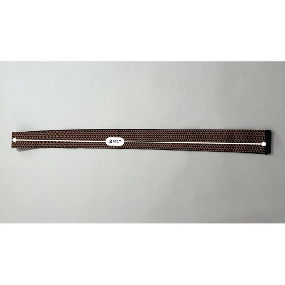 IQ Collection Sash Belt in Brown Geo Print - Picture 3 of 4